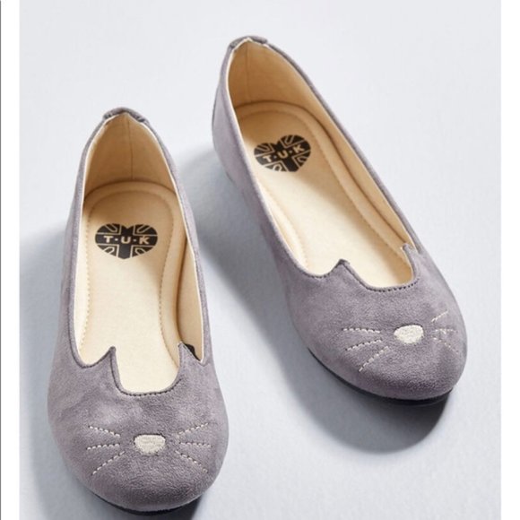 ModCloth T.U.K Cats Mew and Me Forever Flat - Picture 2 of 8